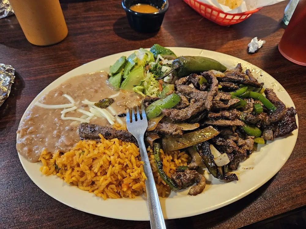 Fajita Caritas Beef Fajita Fried Pork