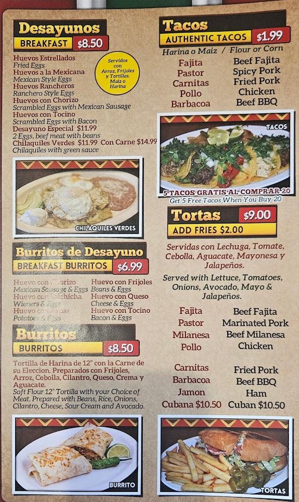 Mi Ranchitoo Taqueria Menu image 1
