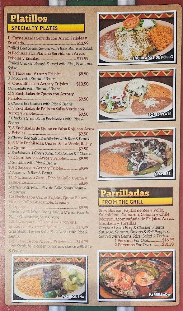 Mi Ranchitoo Taqueria Menu image 2